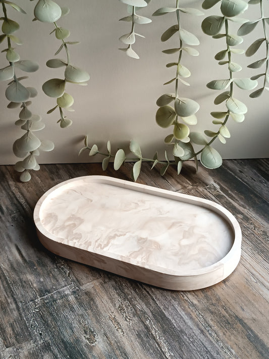 Tablett Oval "Ella" Sand