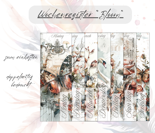 Wochenregister "Bloom"