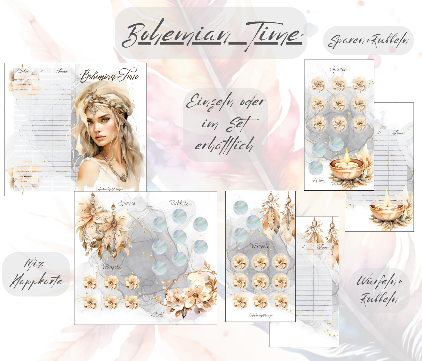 Bohemian Time Set