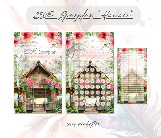 Sparplan 250€ "Hawaii"